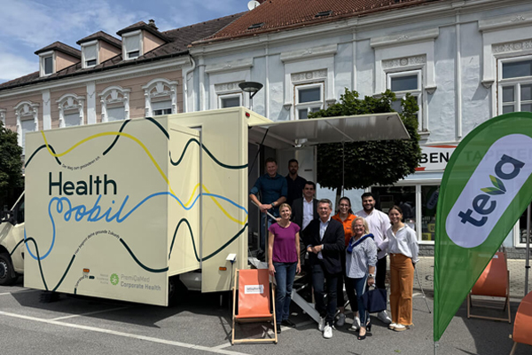 Korneuburg, mit Bürgermeister Christian Gepp, STR Hubert Holzer